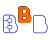 Chubby Uppercase B Cookie Cutter