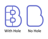 Chubby Uppercase B Cookie Cutter