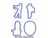 Hand Holding Knife Cookie Cutter