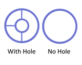 Chubby Uppercase O - Donut Cookie Cutter