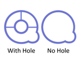 Chubby Uppercase Q Cookie Cutter