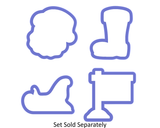 Santa Boot Cookie Cutter