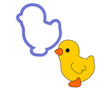 Baby Chick #2 Cookie Cutter