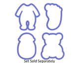 Baby in Blanket Cookie Cutter