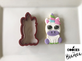 Baby Unicorn Cookie Cutter