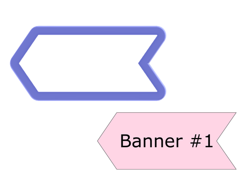 Banner #1 Cookie Cutter