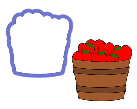 Barrel of Apples Cookie Cutter
