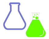 Beaker Cookie Cutter