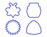 Bee Cookie Cutter Set
