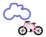 Bicycle Cookie Cutter