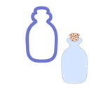 Bottle with Cork Cookie Cutter