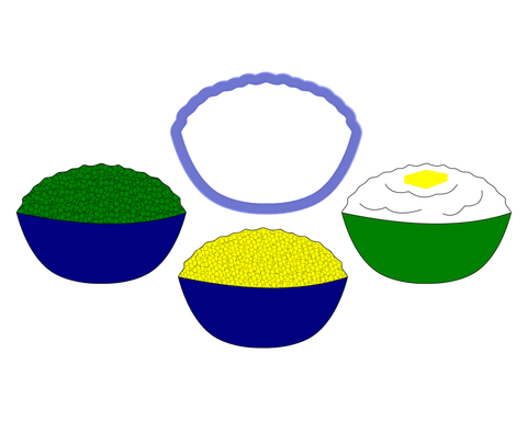 Bowl of Food Cookie Cutter