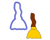 Broom Cookie Cutter
