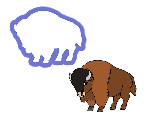 Buffalo Cookie Cutter