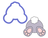 Bunny Cotton Tail Cookie Cutter