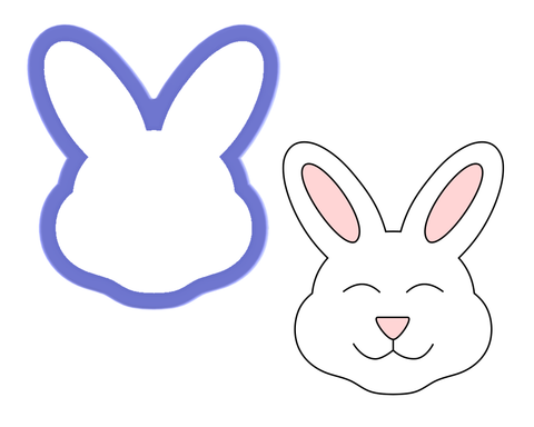 Bunny Face Cookie Cutter