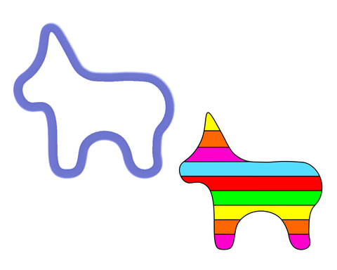 Burro Cookie Cutter