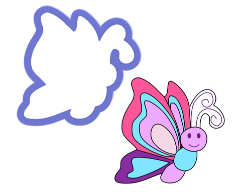 Butterfly #2 Cookie Cutter