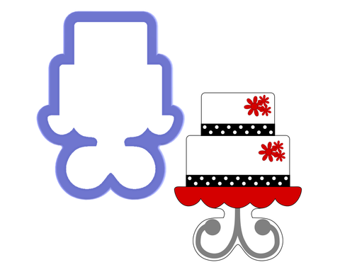 Cake Stand #1 Cookie Cutter