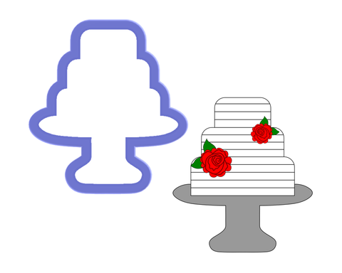 Cake Stand #2 Cookie Cutter
