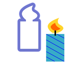 Candle Cookie Cutter