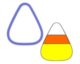 Candy Corn Cookie Cutter
