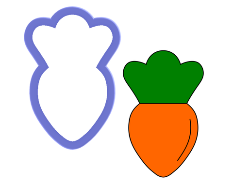 Carrot Cookie Cutter