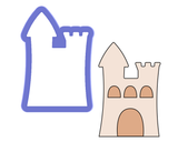 Castle - Sand Castle Cookie Cutter
