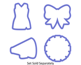 Cheerleader Uniform - Little Black Dress - Cookie Cutter