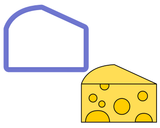 Cheese Wedge Cookie Cutter