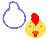 Chicken Face Cookie Cutter