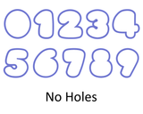 Chubby Numbers 0-9 Cookie Cutter Set