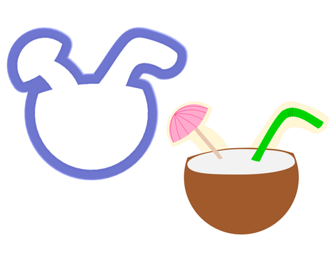 Coconut Cup Cookie Cutter
