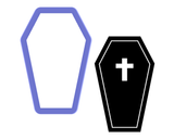 Coffin Cookie Cutter
