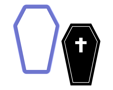 Coffin Cookie Cutter