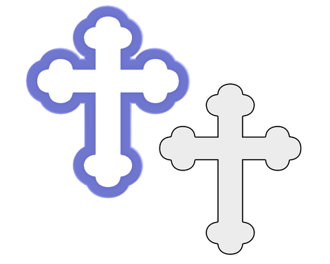 Cross #3 Cookie Cutter