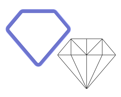 Diamond Cookie Cutter
