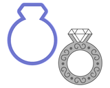 Diamond Ring Cookie Cutter