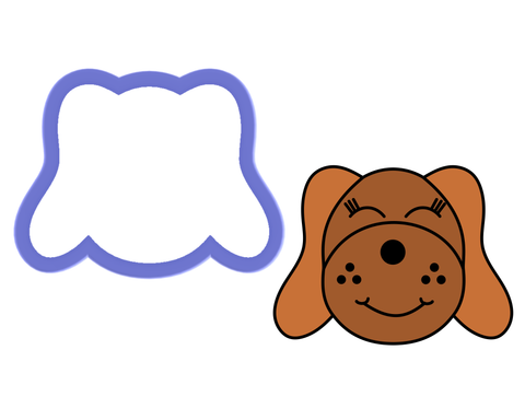 Dog Face Cookie Cutter