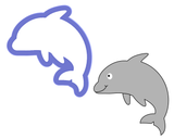Dolphin Cookie Cutter