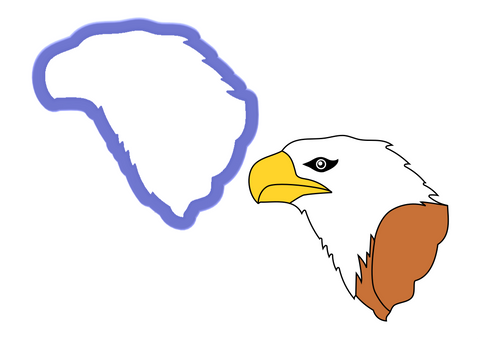 Eagle Head Cookie Cutter