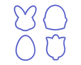 Easter Cookie Cutter Set