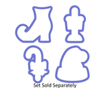 Witch Shoe - Elf Shoe Cookie Cutter