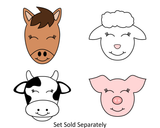 Pig Face Cookie Cutter