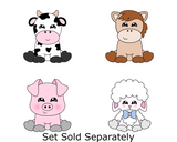 Sheep Sitting Cookie Cutter