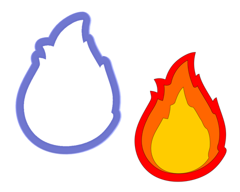 Fire Cookie Cutter