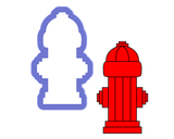 Fire Hydrant Cookie Cutter
