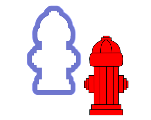 Fire Hydrant Cookie Cutter