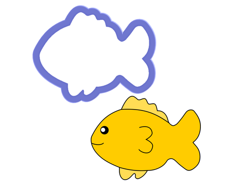 Fish #2 Cookie Cutter