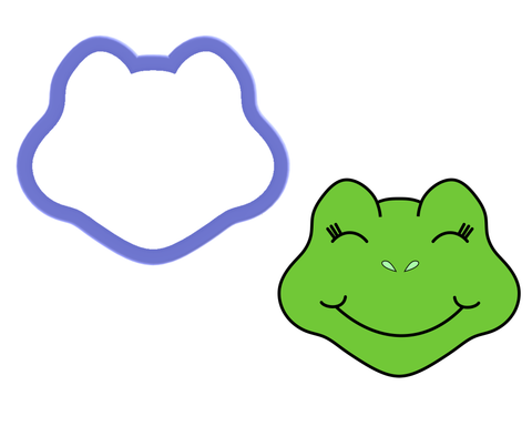 Frog Face Cookie Cutter
